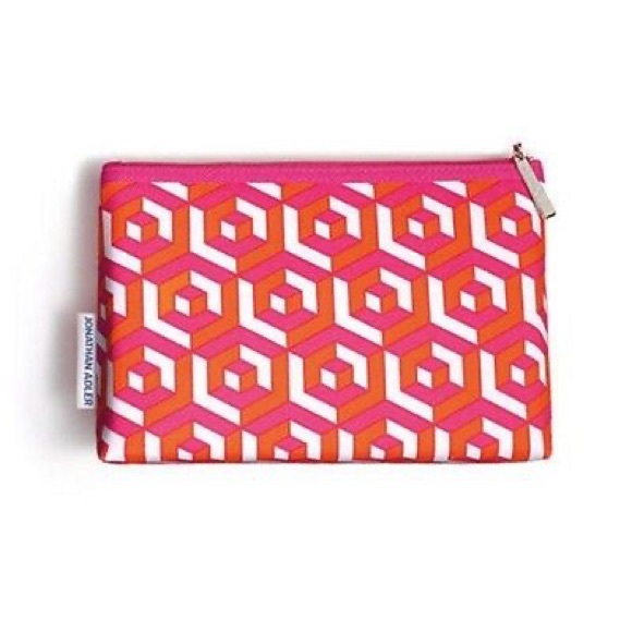 Clinique Jonathan Adler Print Cosmetic Makeup Bag Travel LIMITED EDITION… - Picture 1 of 4